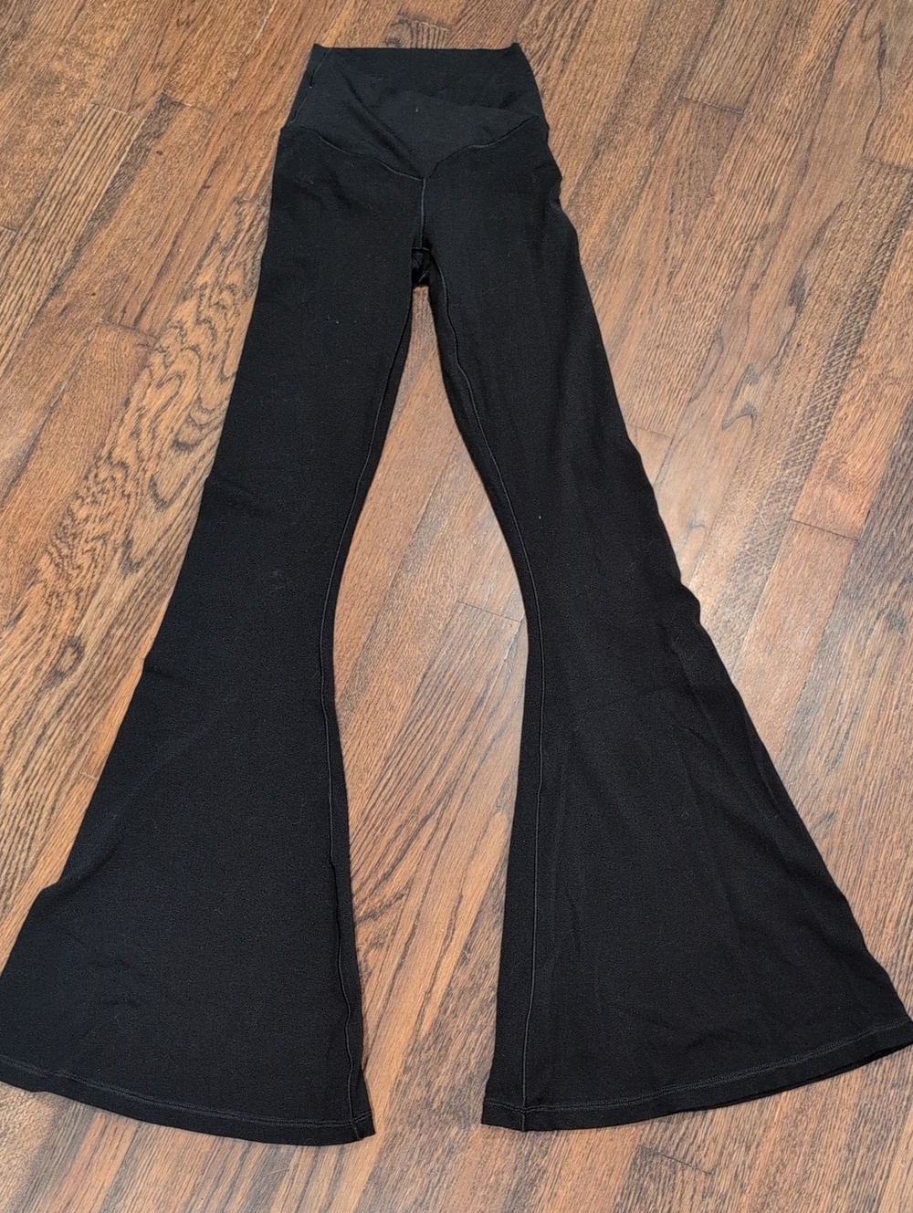 aerie Kids Black Flared Leggings